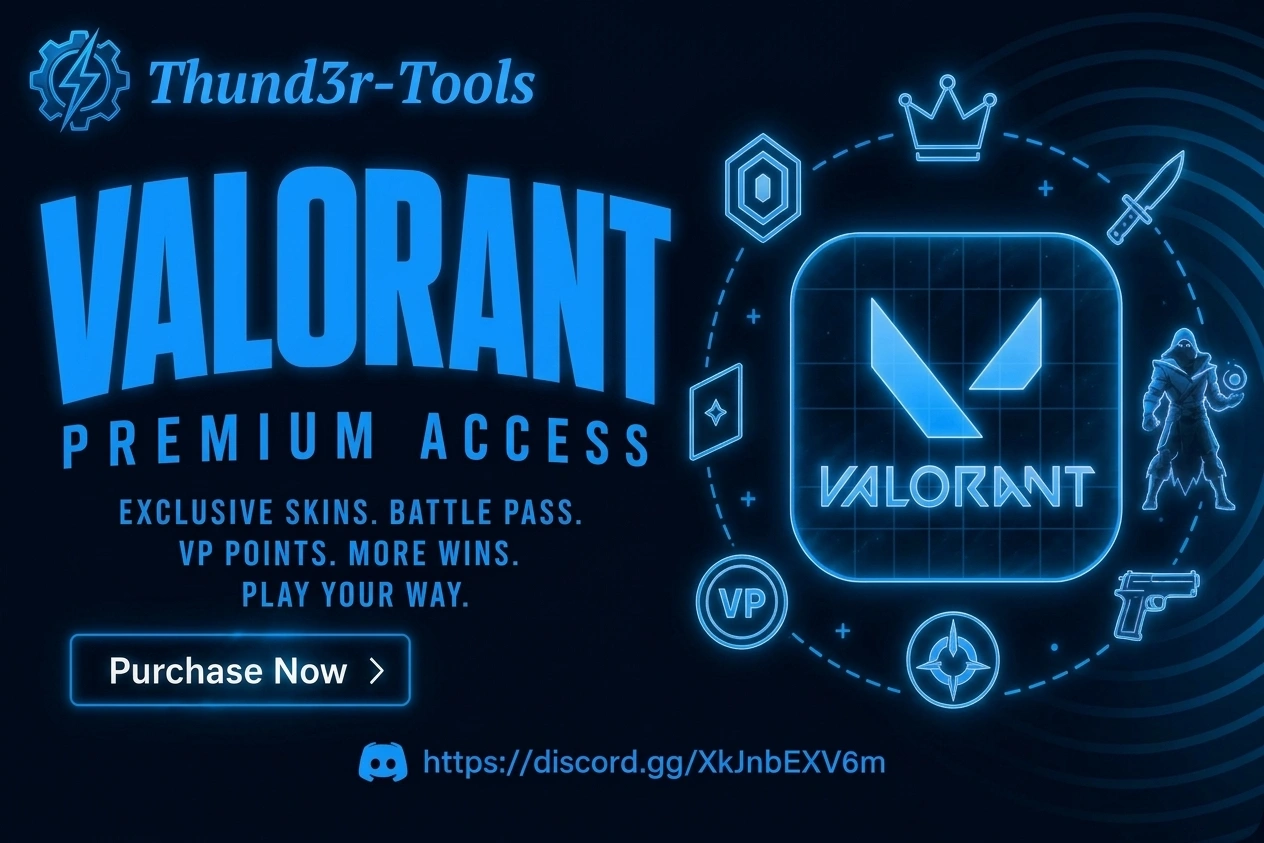 Valorant Account [1-1000 Skins]